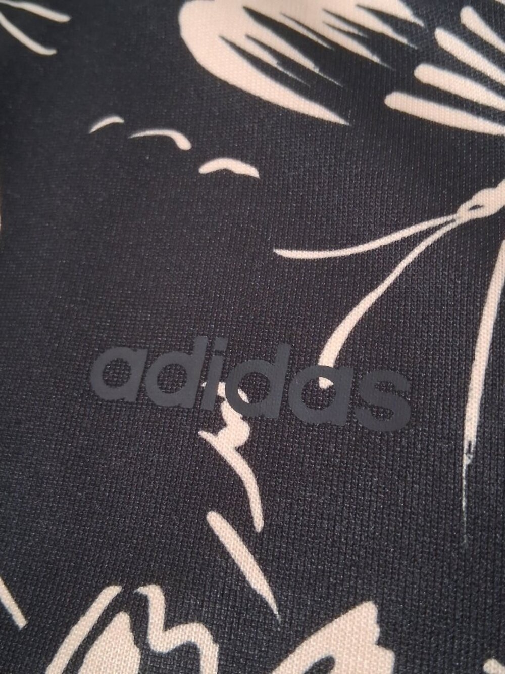 Adidas x Farm Rio Hooded Sweatshirt XS 4-6 Black Butterflies Zip Hoodie Athletic - Picture 14 of 14